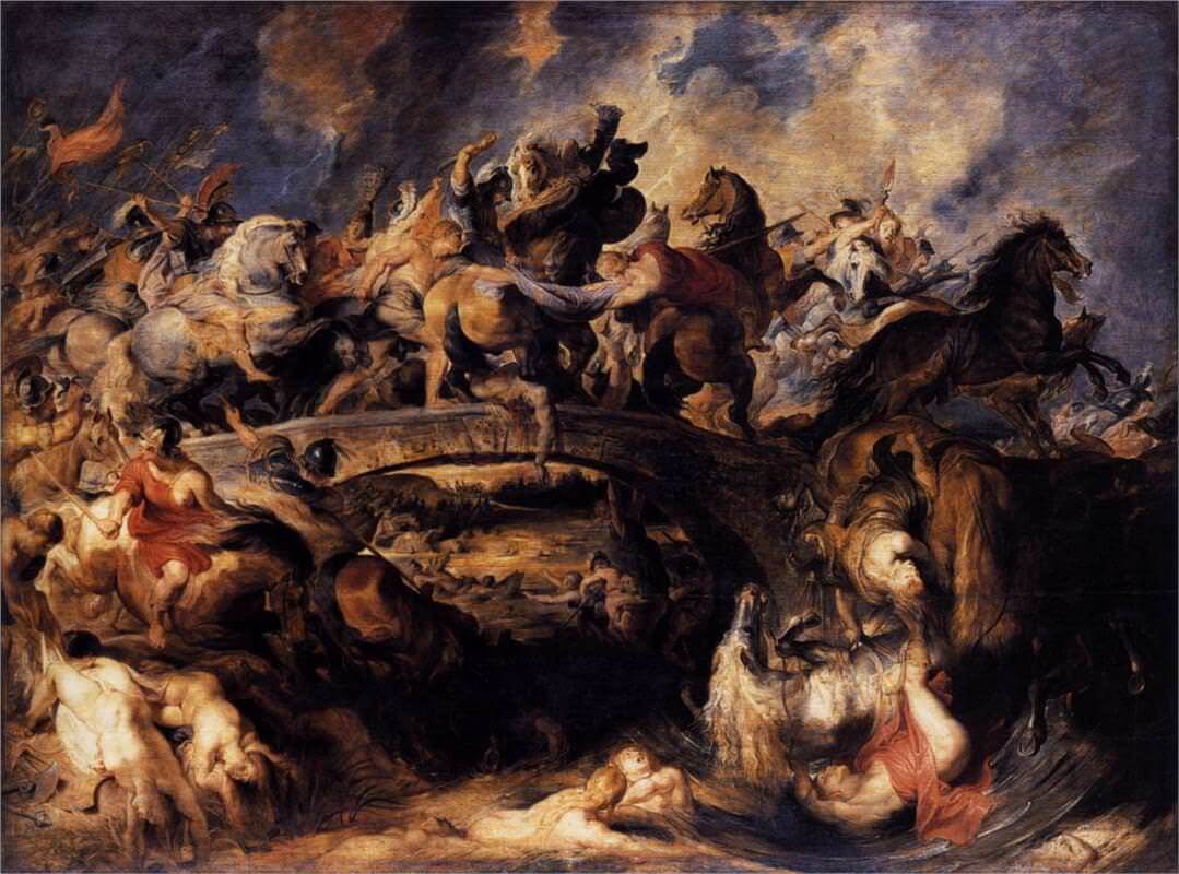 Battle of the Amazons, 1615 by Peter Paul Rubens