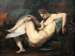 Leda and the Swan by Peter Paul Rubens