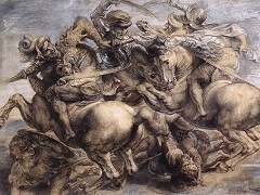 The Battle of Anghiari by Peter Paul Rubens